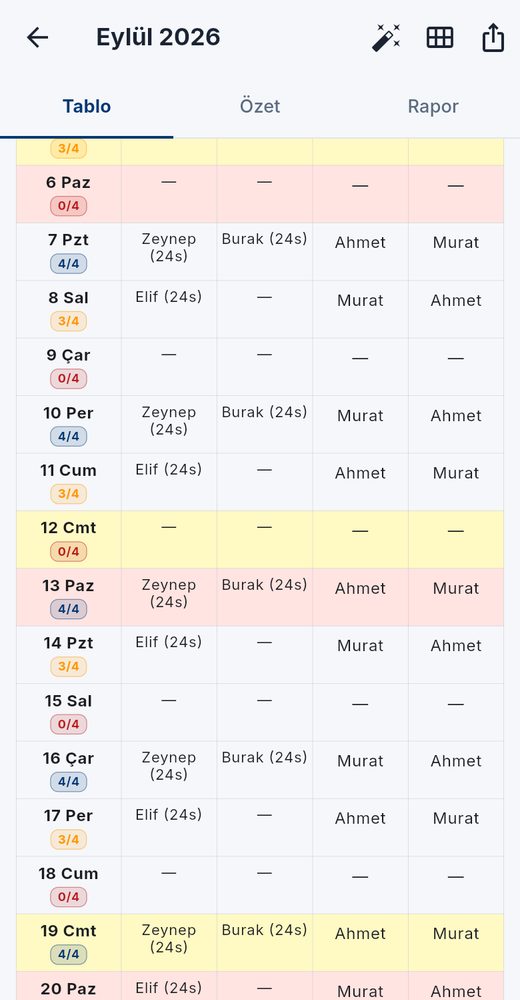 Teşhis ve öneriler raporu